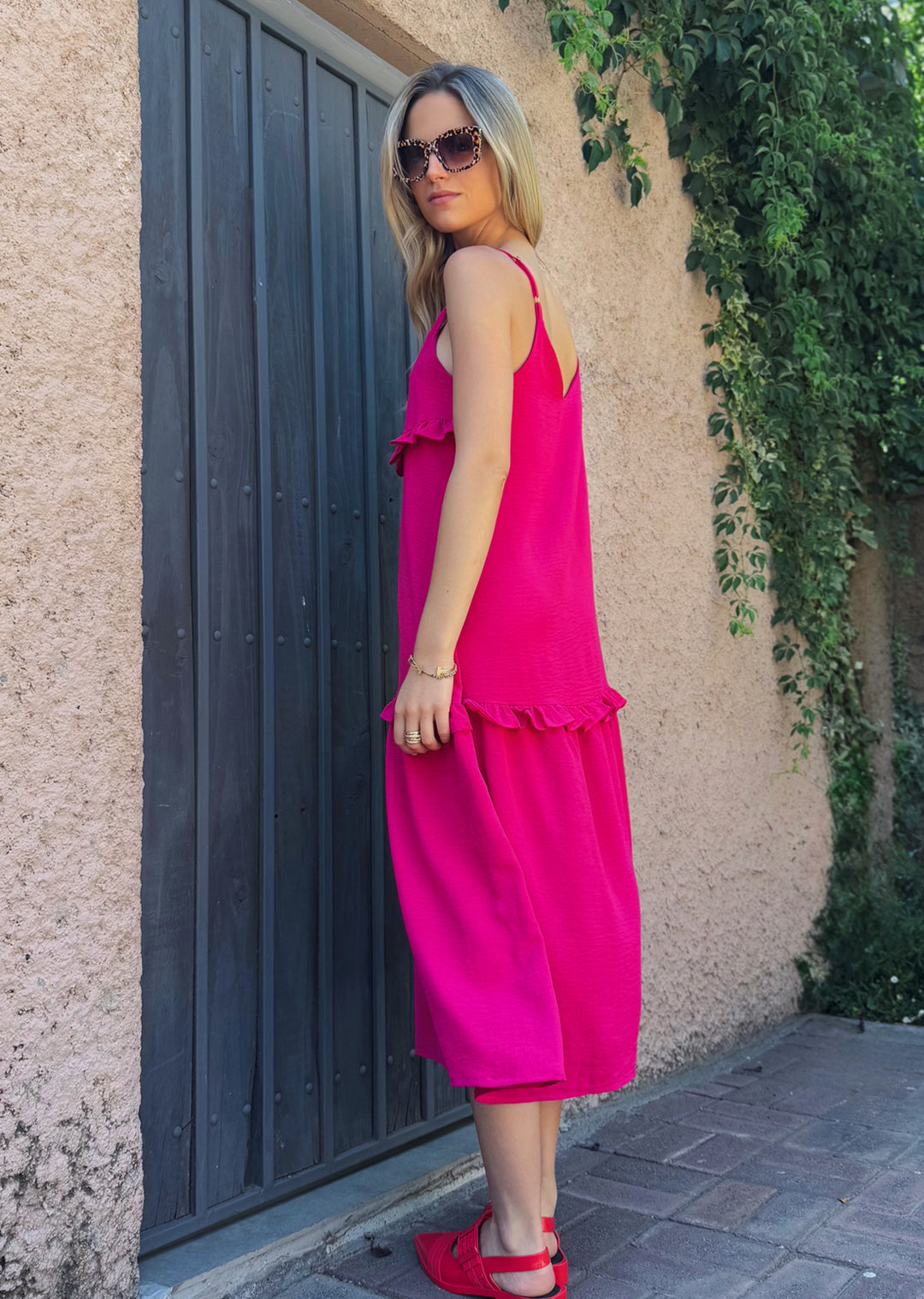 Vestido Lucrecia | Fucsia