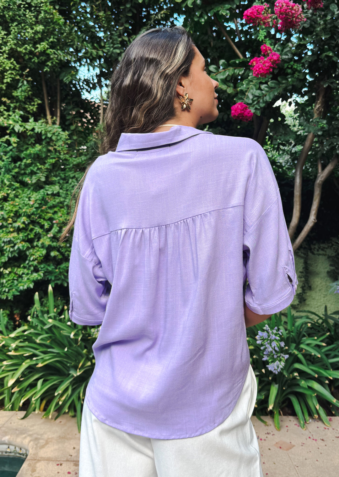 Blusa Eloísa | Lila