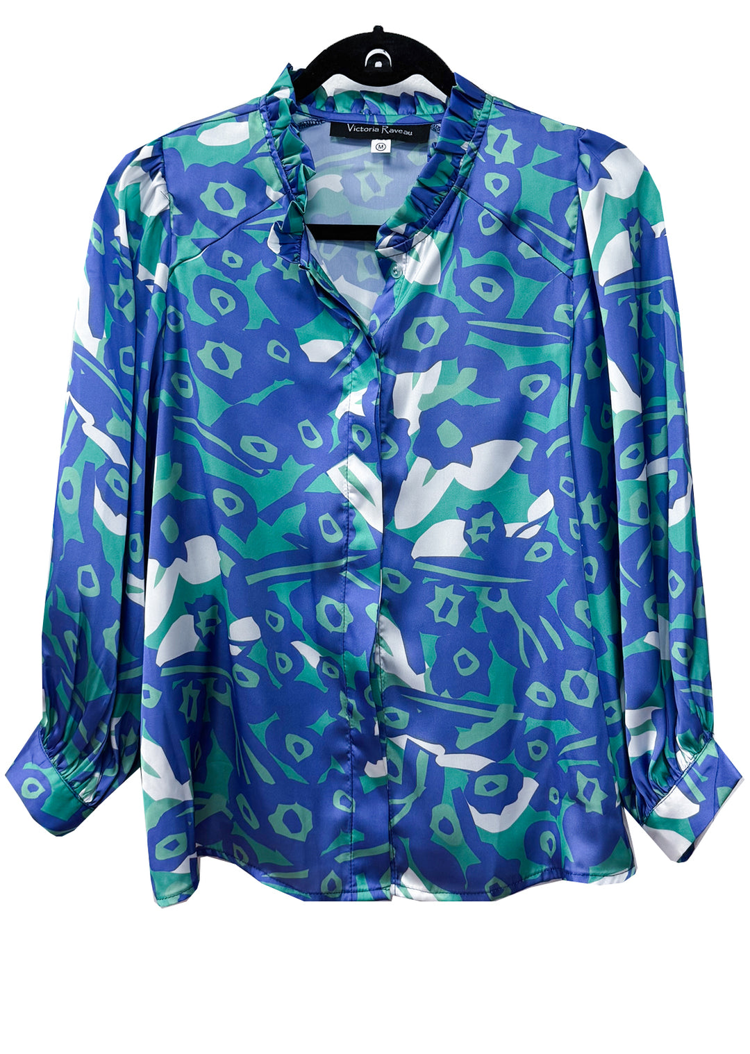 Blusa Antonia | Verde-azul