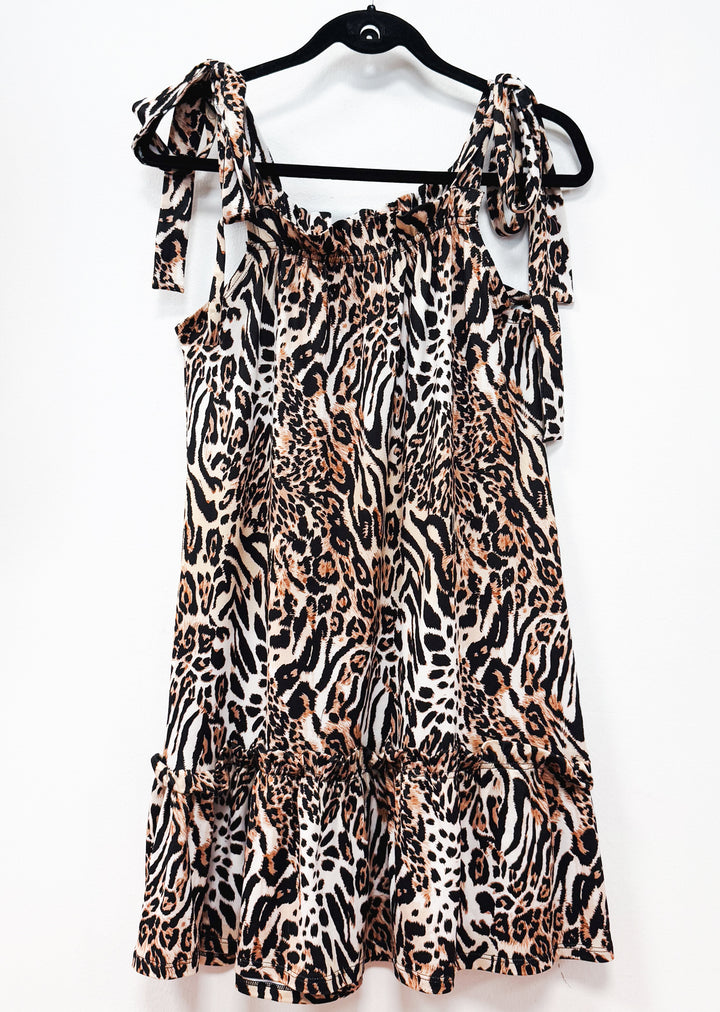 Vestido Maca | Leopardo