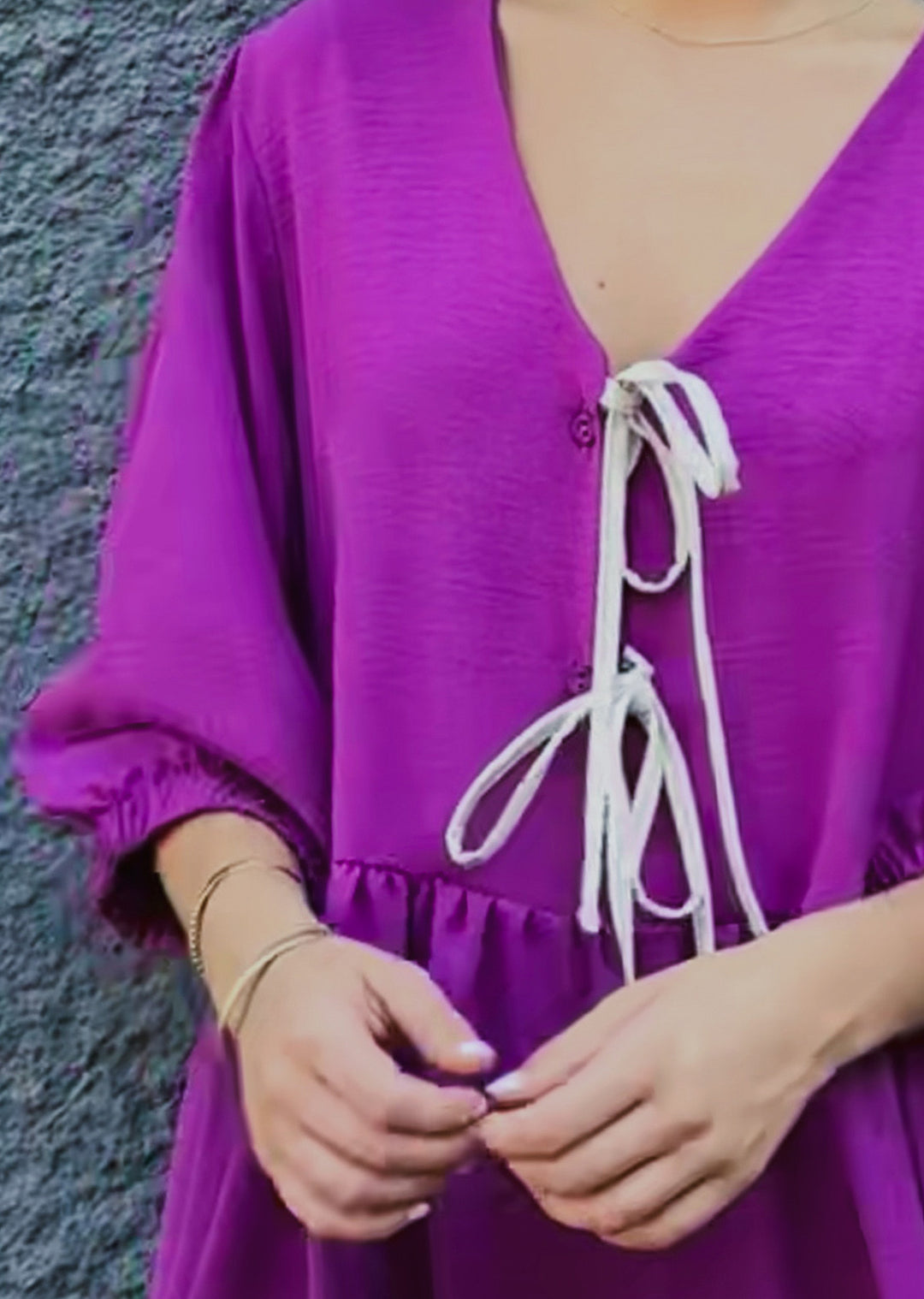 Vestido Mili | Magenta