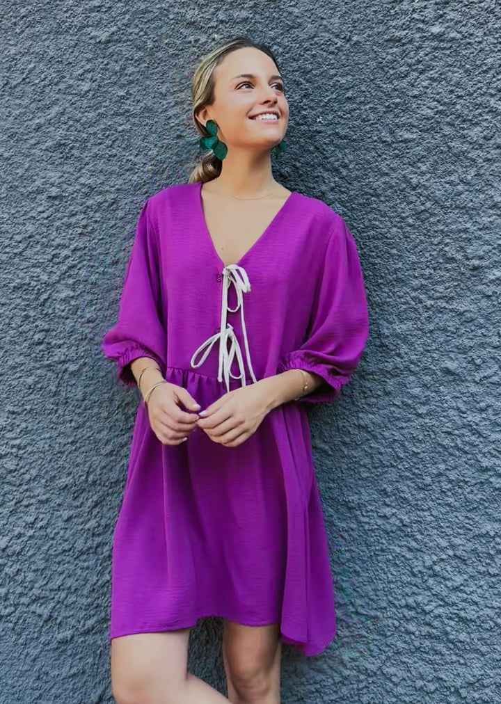 Vestido Mili | Magenta