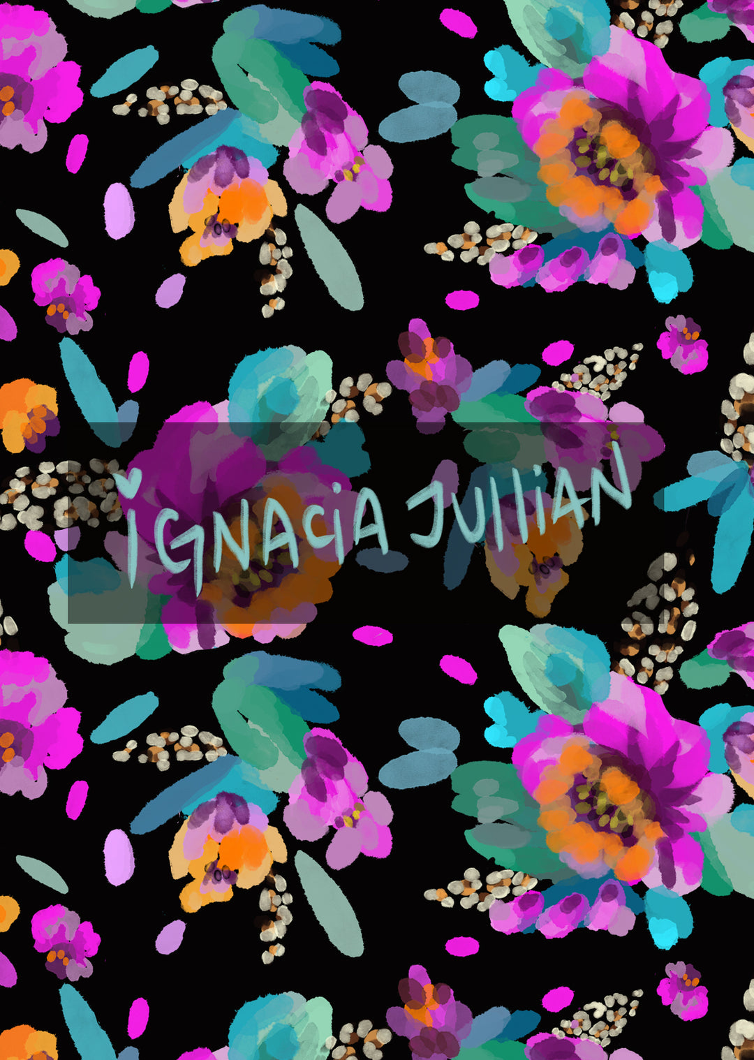 Blusa Bernarda | Flores  - COLAB. "IGNACIA JULLIAN"