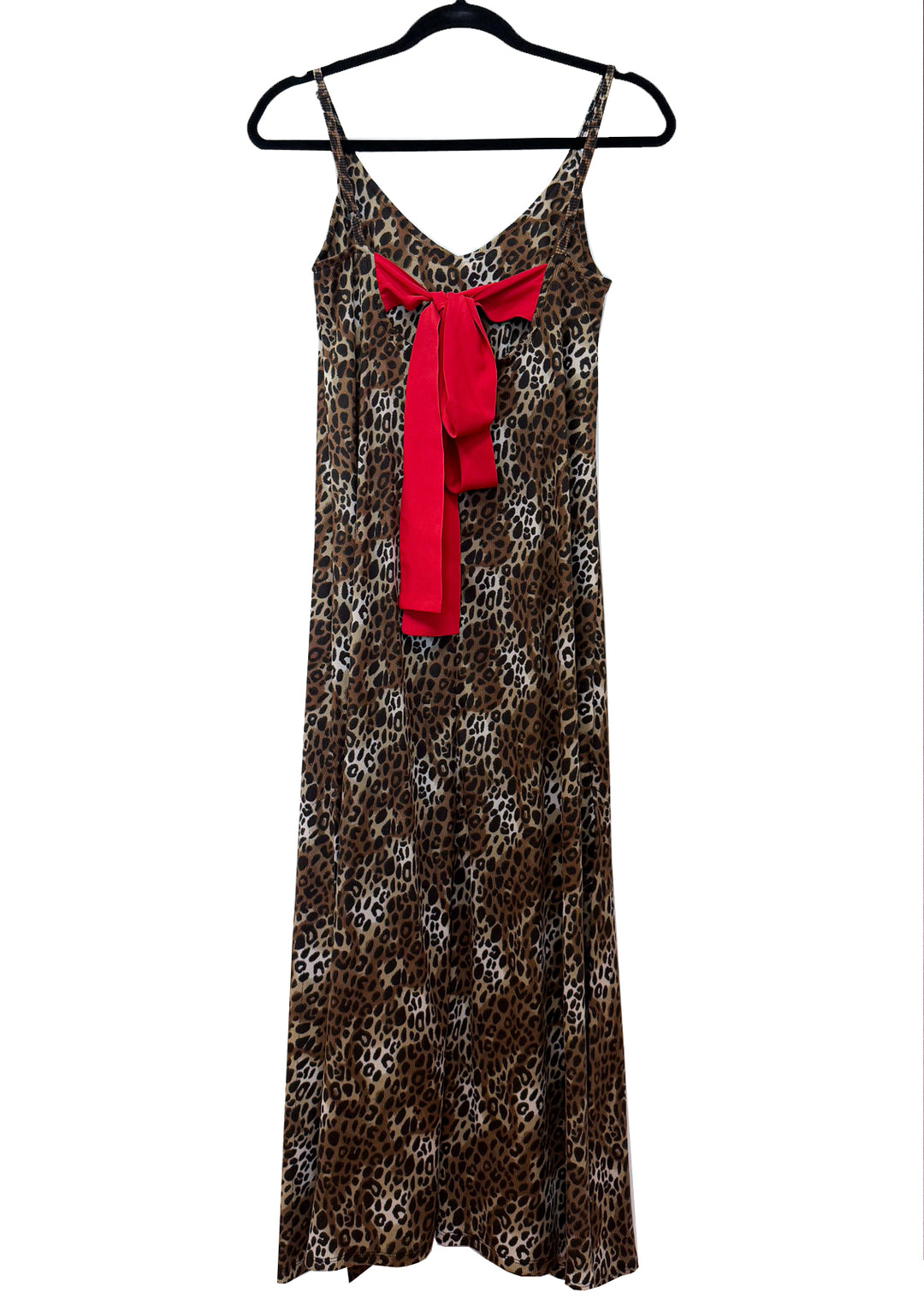 Vestido Titi | Leopardo - Rojo