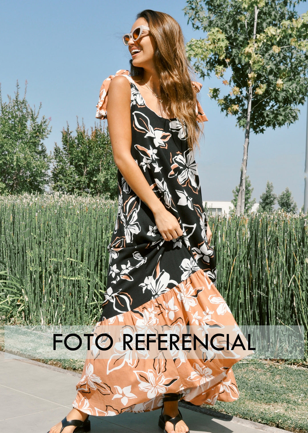 Vestido Elisa | leopardo y rojo